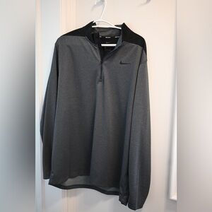 Men’s Nike 1/4 Zip Grey, Dri-Fit Golf